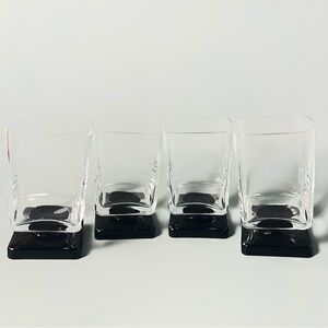 Disaronno Amaretto Square Pedestal Cocktail Glasses